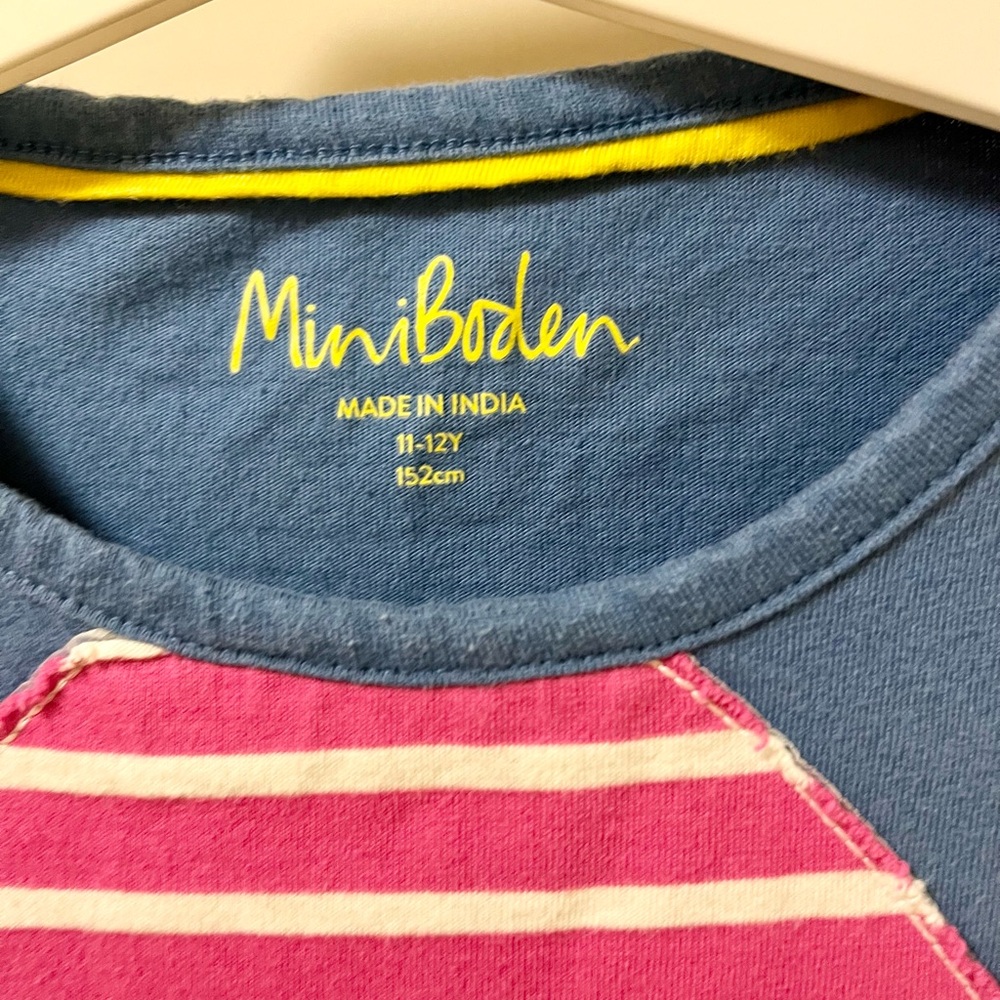 Mini Boden Horse Riding Applique Dress tromp l’oile illusion tunic - Picture 5 of 5